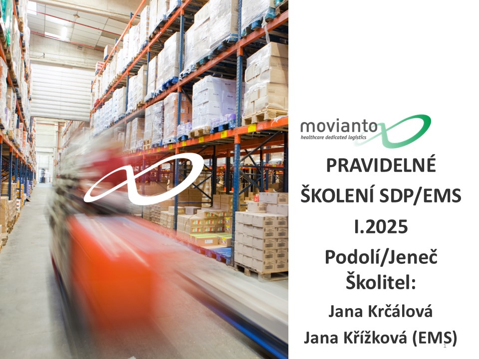 Pravidelné školení SDP I.2025