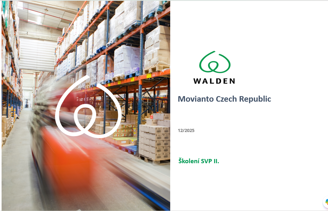 Pravidelné školení SVP II 2025